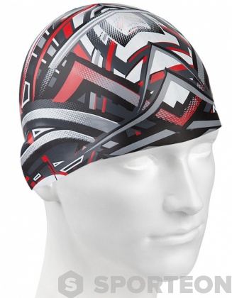 Mad Wave Stripes II Swim Cap