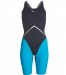 Finis Rival Open Back Kneeskin Navy/Aqua