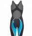 Finis Rival Open Back Kneeskin Navy/Aqua