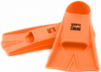 BornToSwim Junior Short Fins Orange