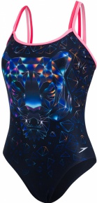 Speedo Diamondize Double Crossback Teen Black/Bubblegum Pink/Post It Pink Speedo Diamondize Double Crossback Teen Black/Bubblegum Pink/Post It Pink