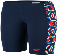 Speedo Allover Panel Aquashort Boy Navy/Pure Orange/Bright Zest Speedo Allover Panel Aquashort Boy Navy/Pure Orange/Bright Zest