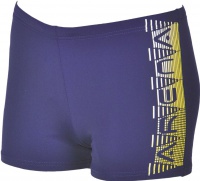 Arena Ladder Short Junior Navy/Yellow