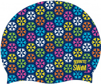 BornToSwim Winter and Holiday Swimming Cap