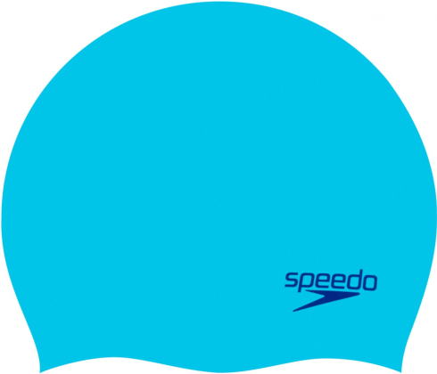 Speedo Plain Moulded Silicone Junior Cap