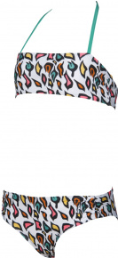 Arena Fantasy Bandeau Junior White/Multi