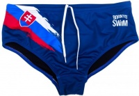 BornToSwim SVK Brief Blue