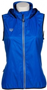 Arena W Gilet Neon Blue/Black