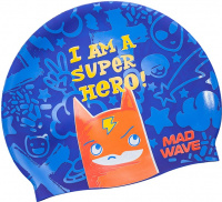 Mad Wave Super Hero Swim Cap Junior