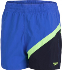 Speedo Colourblock 13 Watershort Boy Blue Flame/Zest Green/True Navy