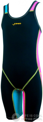 Finis Fuse Open Back Kneeskin Junior Cotton Candy