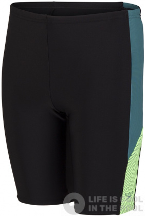 Speedo Dive Jammer Boy Black/Swell Green/Zest Green