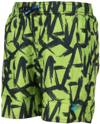 Arena Fundamentals Allover Boxer Junior Soft Green/Multi