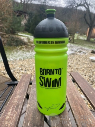 BornToSwim Shark Water Bottle