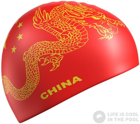 Mad Wave China Swim Cap