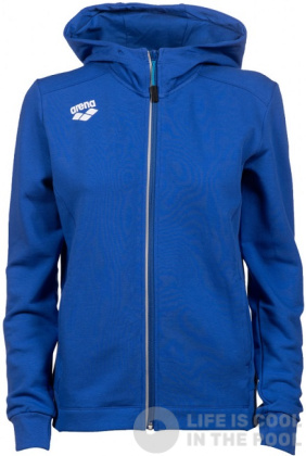 Arena Women Team Hooded Jacket Panel Royal