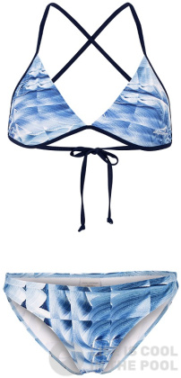 Aquafeel Ice Cubes Sun Bikini Blue/White