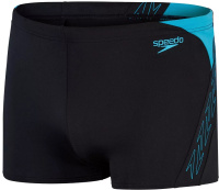 Speedo Hyper Boom Splice Aquashort Black/Bolt