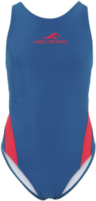 Aquafeel Racerback Girls Blue/Red