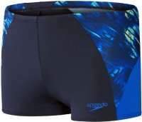 Speedo Eco Endurance+ Splice Aquashort True Navy/Cobalt/Blue/Lemon