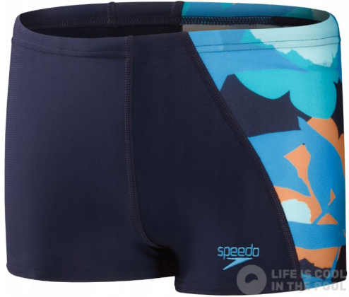 Speedo Digital Panel Aquashort Boy Navy/Baja Blue/Apricot/Mystic/Marine Blue