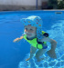 Chaleco de natación para niños AquaKiddo Swim Vest Green
