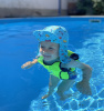 Gorro de playa infantil AquaKiddo Hat Cars