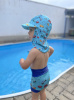 Gorro de playa infantil AquaKiddo Hat Cars