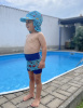 Gorro de playa infantil AquaKiddo Hat Cars