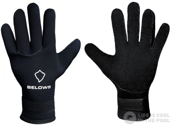 Guantes de neopreno Below5 Neoprene Gloves Black