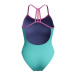 Speedo Solid Lane Line Back Arctic Glass