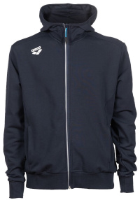 Arena Team Unisex Hooded Jacket Panel Navy
