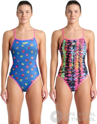 Arena Reversible Swimsuit Muffin/Multi