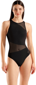 Arena Feel Mesh Angle Vent Back Black