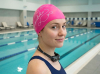 Gorra de baño para cabello largo Swimaholic Pink Flow Long Hair Cap