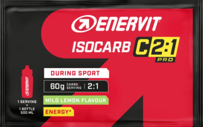 Enervit Isocarb C2:1 – Lemon 65g