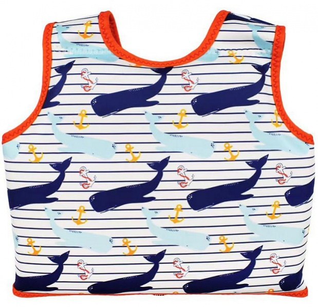 Splash About Swim Vest Go Splash Moby White