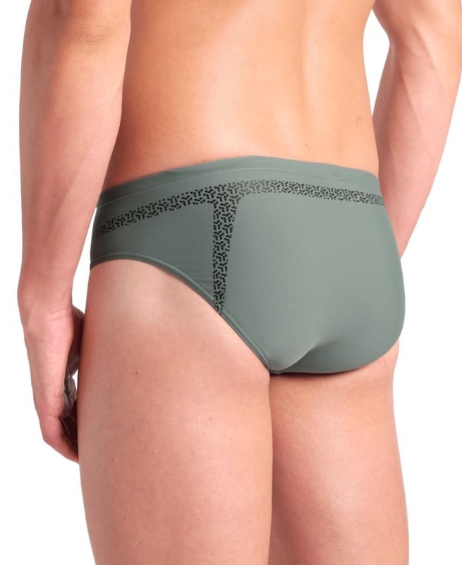 Arena Feel Pro_File Swim Briefs Green