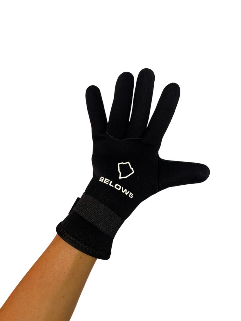 Guantes de neopreno Below5 Neoprene Gloves Black
