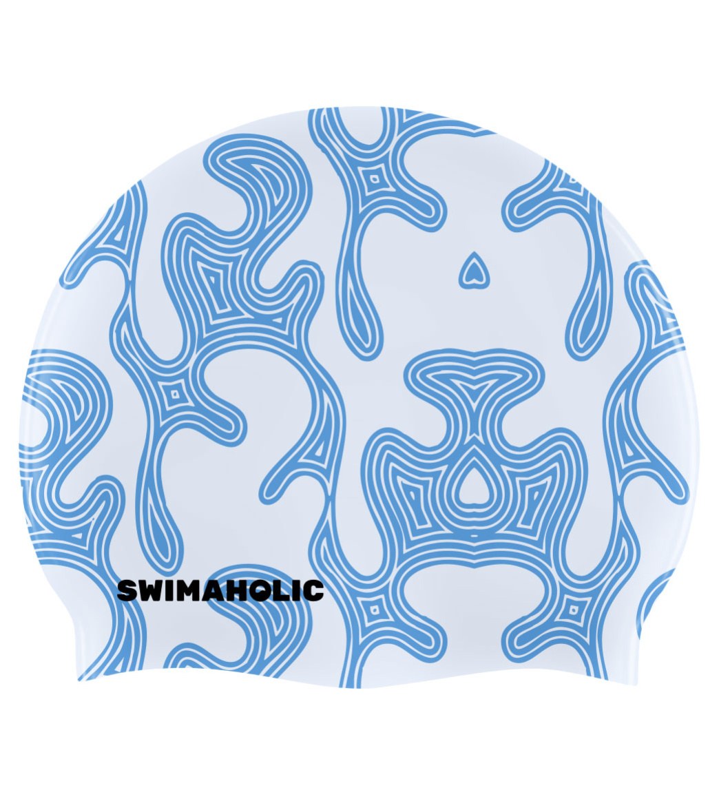 Gorro de baño Swimaholic Labyrinth Seamless Cap