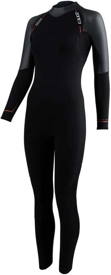 Zone3 Women Active-Flex Wetsuit Black/Orange