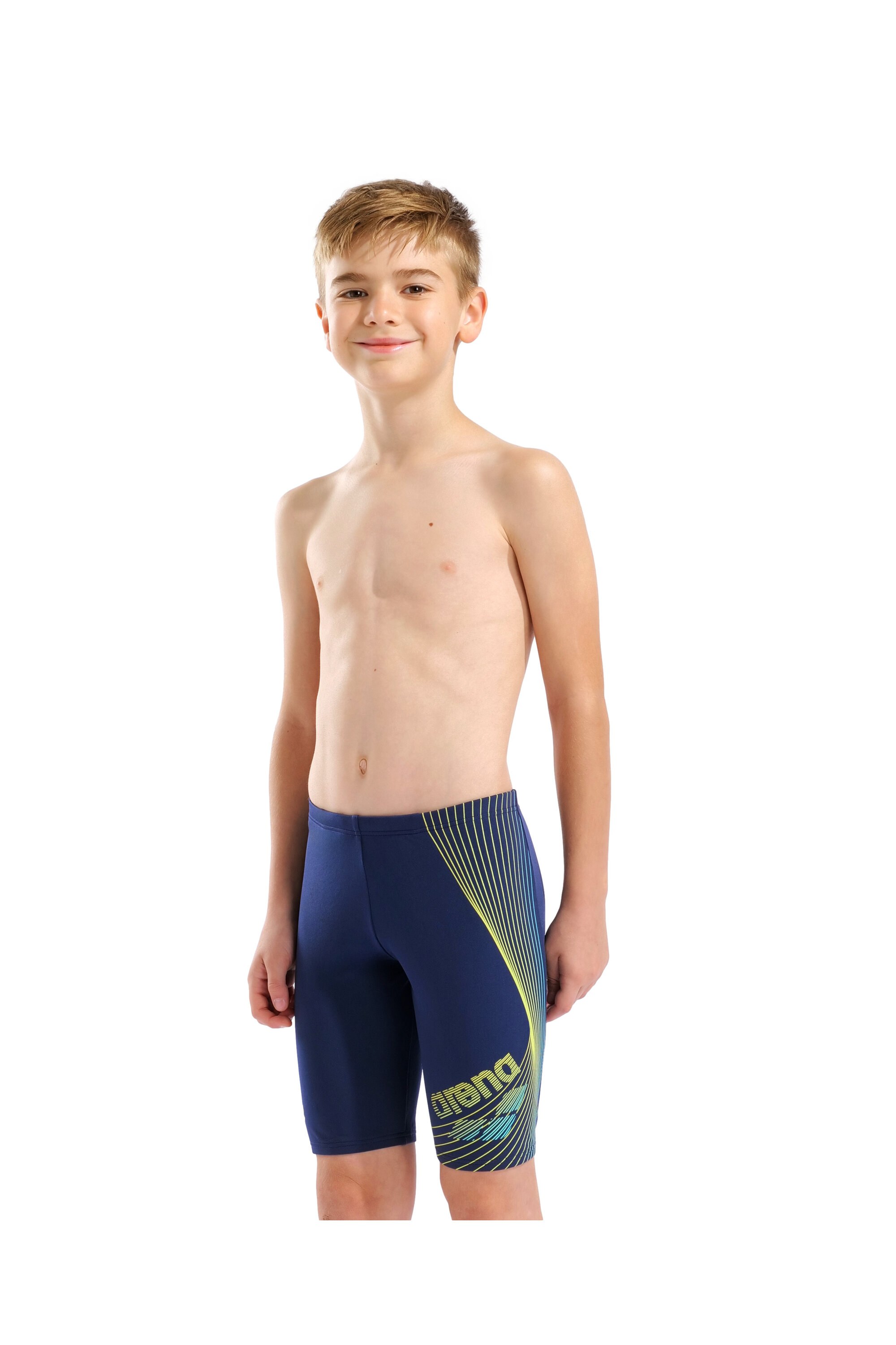 Arena Design Swim Jammer Navy / Yellow